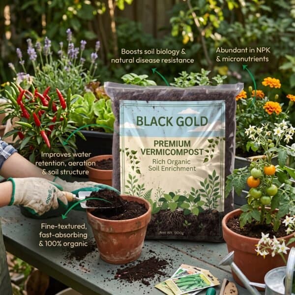 Black Gold Premium Compost (900g)